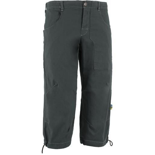 E9 fuoco flax 3/4 - pantaloni arrampicata - uomo