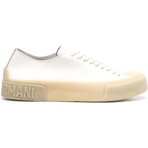Emporio Armani sneakers con logo - bianco