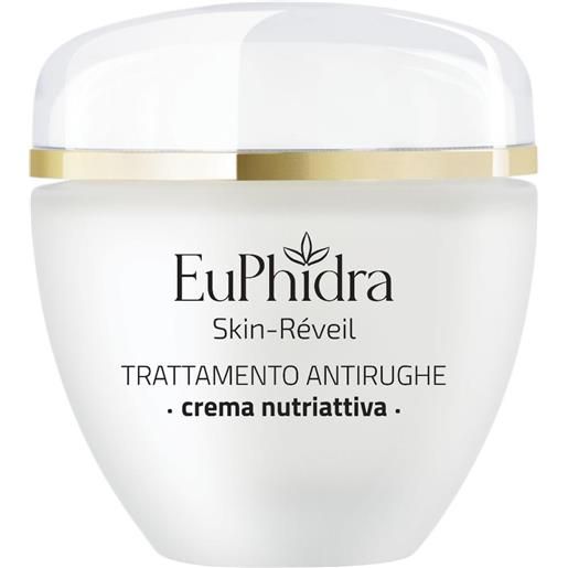 ZETA euphidra - crema nutriattiva antirughe 40ml, trattamento viso nutriente e antirughe. 