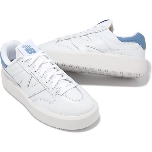 Scarpe sneakers uomo new balance ct 302 cld bianco azzurro ct302cld