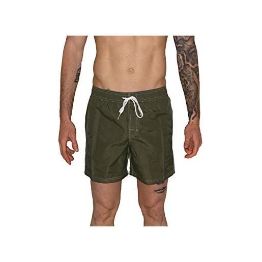 SUNDEK elastic waist costume uomo verde m504bdta100604 verde s