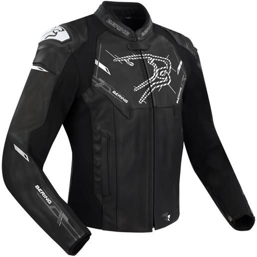 BERING - giacca BERING - giacca snap nero / bianco