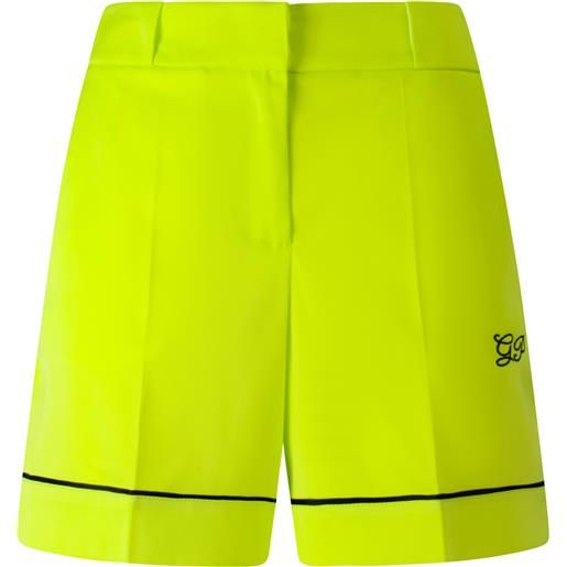 GAëLLE PARIS shorts giallo per donna