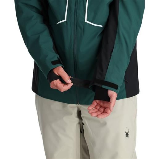 Spyder primer jacket verde l uomo