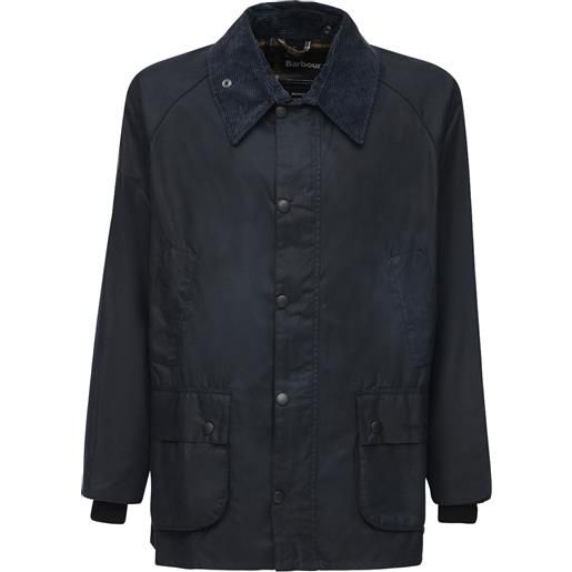 BARBOUR giacca bedale in cotone cerato