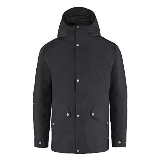 Fjallraven visby 3 in 1 jacket m, giacca uomo, black, l