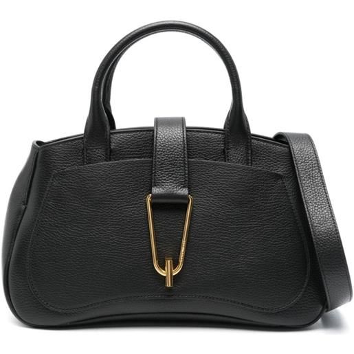 Coccinelle borsa tote himma media - nero