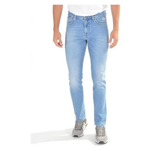 Roy Roger's - jeans uomo 517 special man denim elast. Light wash a-i 2023-34, denim