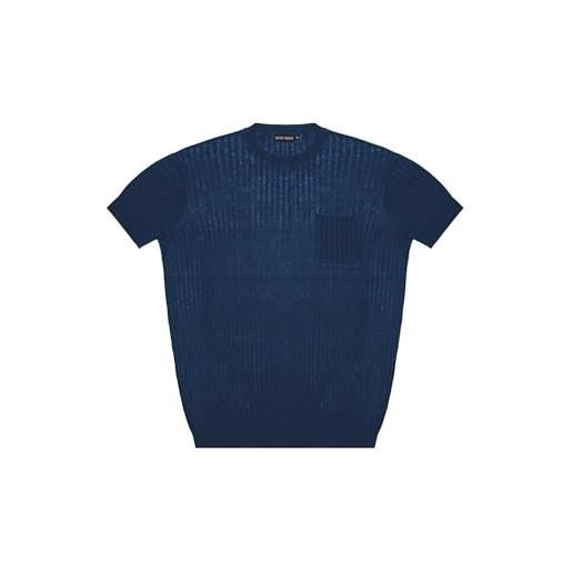 Antony Morato t-shirt uomo blu mmsw01351 ya500068 blu xxl