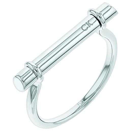 Calvin Klein anello da donna collezione elongated linear - 35000022d