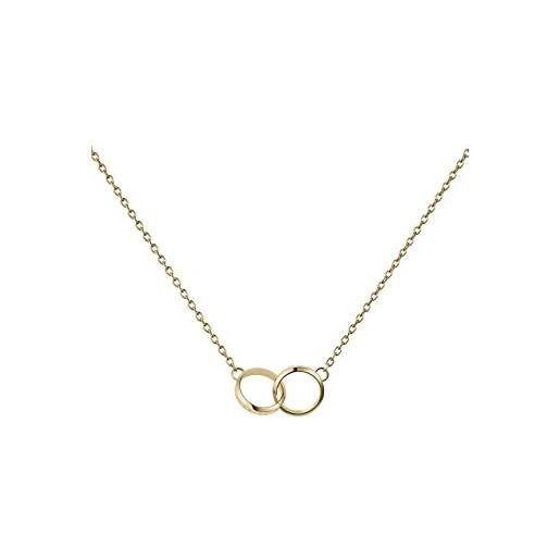 Daniel Wellington elan necklace one size stainless steel (316l) gold