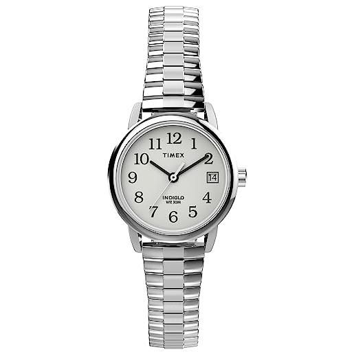 Timex orologio analogico al quarzo donna con cinturino in acciaio inossidabile tw2w466009j