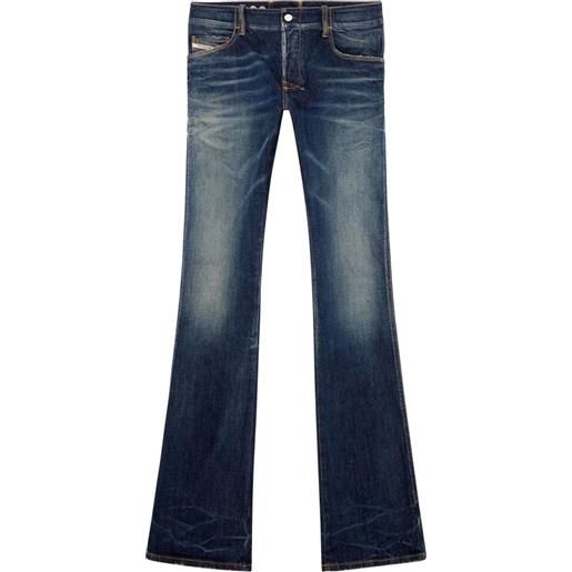 Diesel jeans a vita bassa d-backler - blu