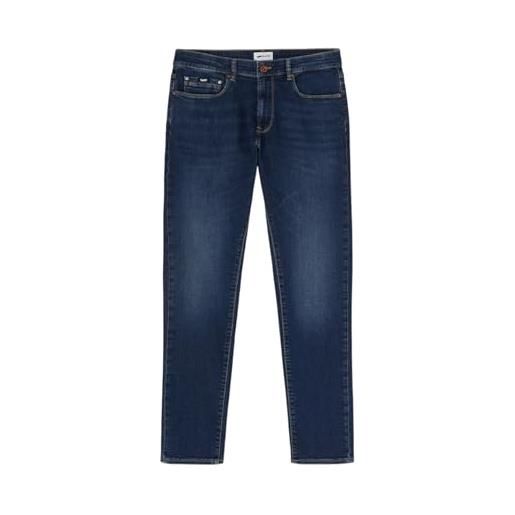 Gas jeans skinny fit blue denim str 10 1/2 oz sax zip rev 351450030789 blu