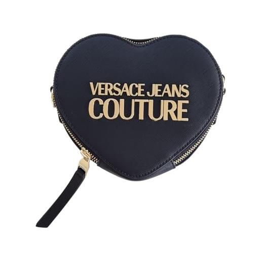 Versace jeans couture borsa a tracolla logo lock 75va4bl6zs467 nero