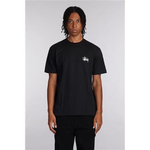 Stussy t-shirt in cotone nero