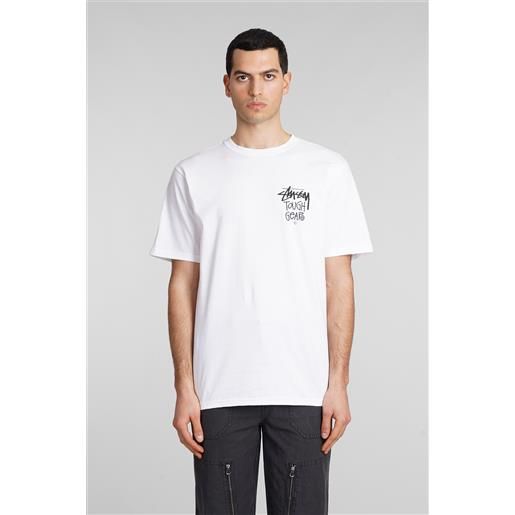 Stussy t-shirt in cotone bianco