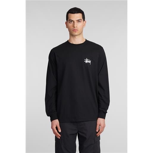 Stussy t-shirt in cotone nero