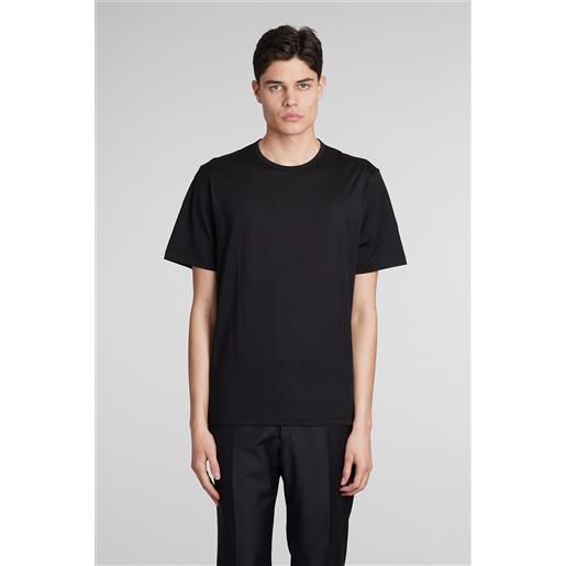 Theory t-shirt in cotone nero