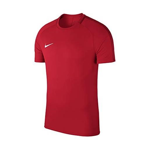 Nike dry academy 18 training, maglietta uomo, tour giallo/antracite/nero, m