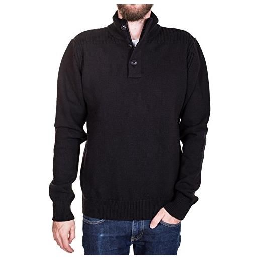 Schott nyc plmilford9, felpa uomo, nero (nero), xl