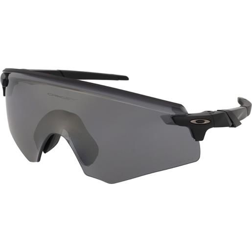 Oakley encoder oo9471 947103 | occhiali da sole sportivi | prova online | plastica | mascherina | nero | adrialenti