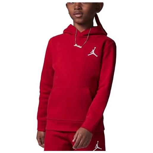 Nike jordan felpa da ragazzo con cappuccio mj essentials rossa taglia s (128-137 cm) codice 95c551-r78