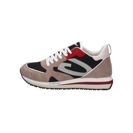 GUARDIANI sneakers taupe/black multicolor agm220003 scarpe uomo sportive beige rosso grigio (beige, numeric_41)