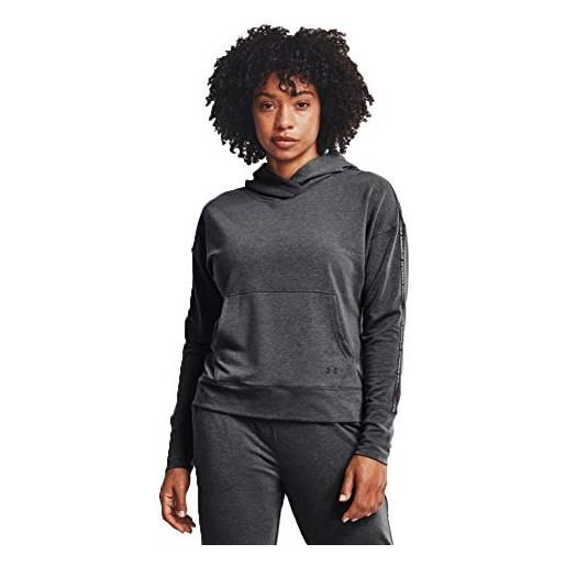 Under Armour rival terry taped women's hoodie - ss21 - s - grey