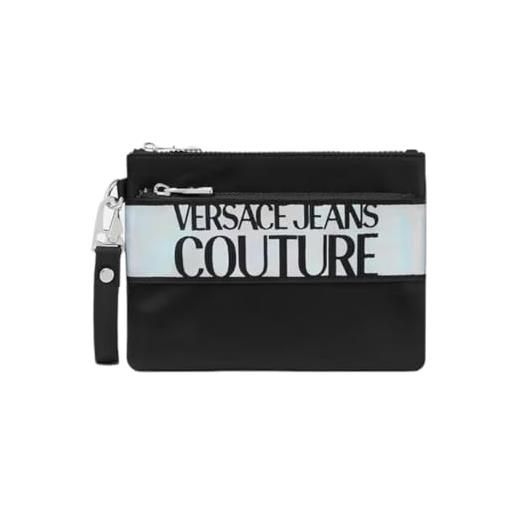 Versace jeans couture pochette iconic logo 75ya4b9czs927 argento