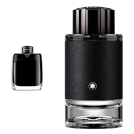 Montblanc legend eau de parfum uomo, 100 ml & explorer edp - 100 ml