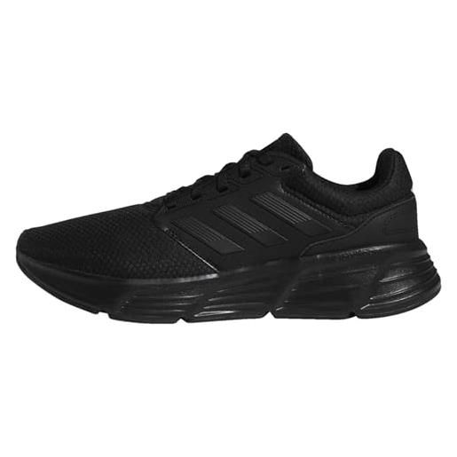 adidas galaxy 6 , sneakers uomo, core black/core black/core black 138, 42 eu