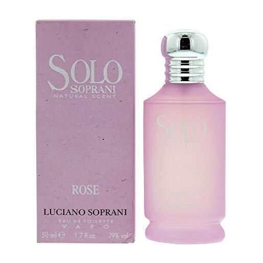 Luciano Soprani solo soprani rose eau de toilette ml. 50 spray