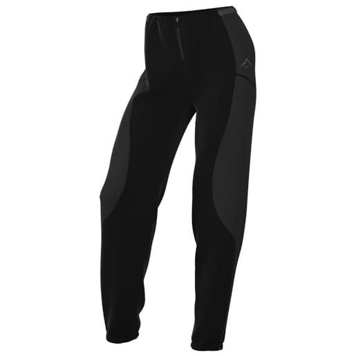 Nike fb7639-010 w nk trail rpl pant pantaloni sportivi donna black/black/dk smoke grey taglia xs