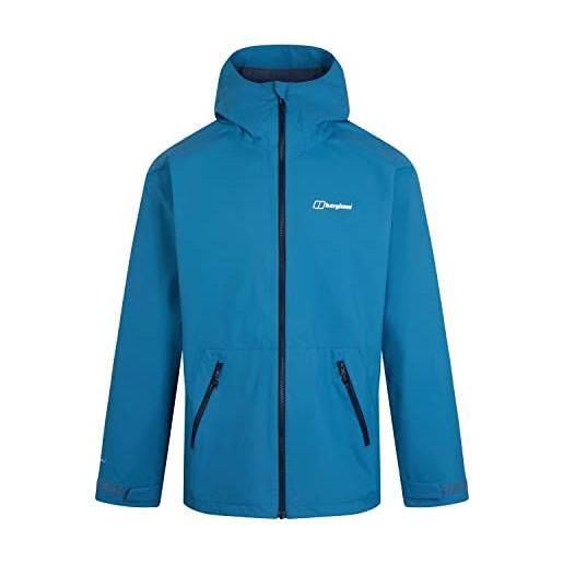 Berghaus deluge pro 2.0 - giacca impermeabile da uomo, colore: blu vallarta, 2xl
