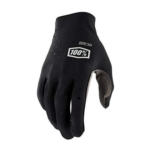 100% guanti da mountain bike sling - mtb & power sport racing protective gear (xl - nero)
