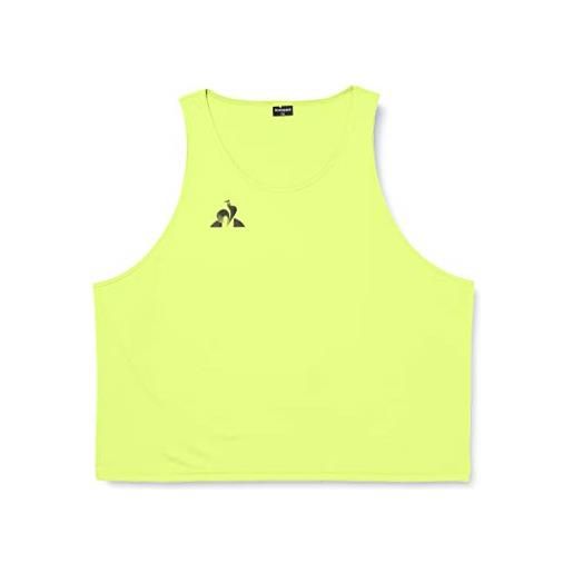 Le coq sportif training chasuble m, maglietta con spalline. Uomo, giallo fluo, 2xl