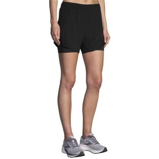 Brooks chaser 5 2 in 1 pantaloncini - donna