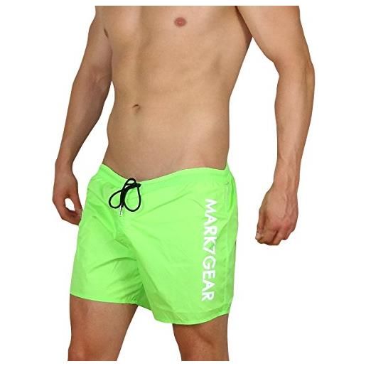 Mark7Gear sports raider - neon green, swimwear uomo, small, con jockstrap de sport (small)