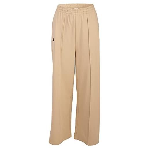 Kappa pantaloni da donna, vestibilità larga tuta, brown rice, xl unisex-adulto