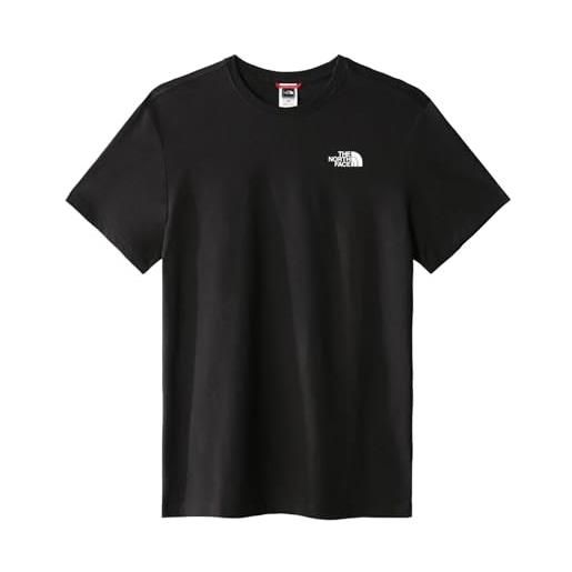 The North Face simple dome t-shirt, nero, m uomo