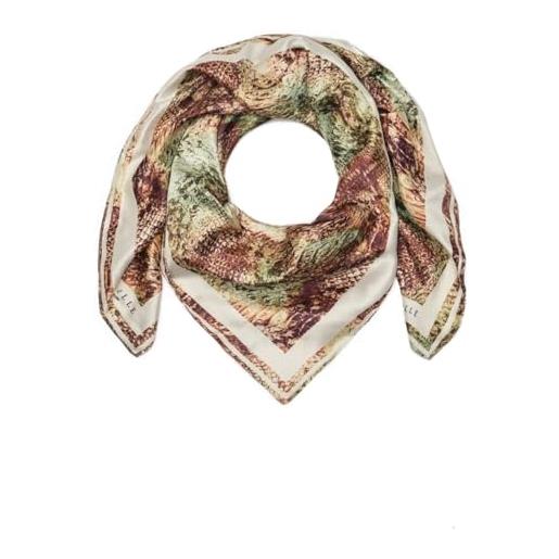 Gaelle Paris foulard con stampa pitonata - taglia unica