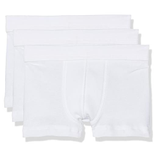 Sanetta 333736 pantaloni, bianco (white 10), 116 cm (pacco da 3) bambino
