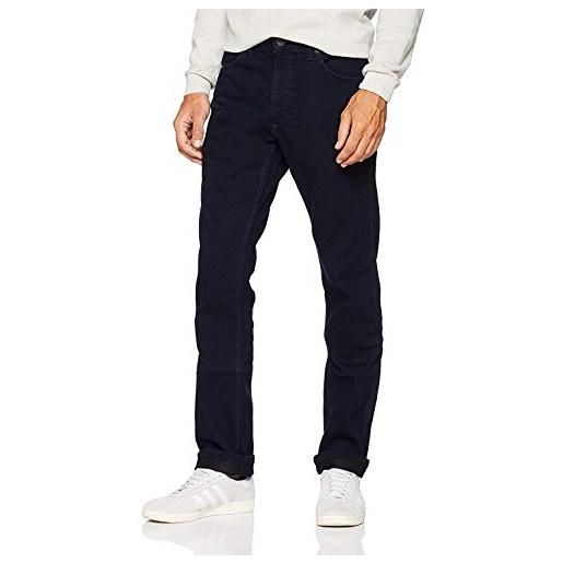 Wrangler greensboro jeans, nero (black back 77d), 38w / 36l uomo