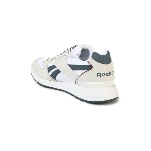 Reebok gl1000, sneaker unisex - adulto, classic maroon f23 classic white pure grey 3, 56 eu