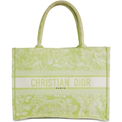 Christian Dior Pre-Owned - borsa tote dior book pre-owned 2021 - donna - tela - taglia unica - verde
