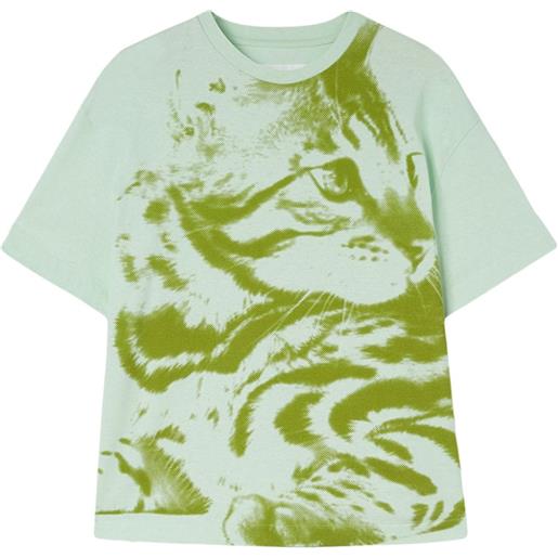 Jil Sander t-shirt con stampa all-over - verde
