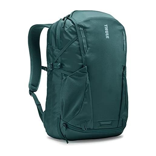 Thule enroute backpack zaino, mallard green, taglia unica unisex