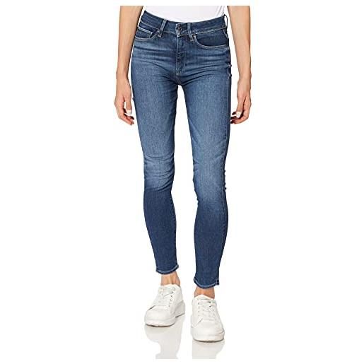 G-STAR RAW women's 3301 high waist super skinny jeans, blu (dk aged 60880-6742-89), 27w / 32l