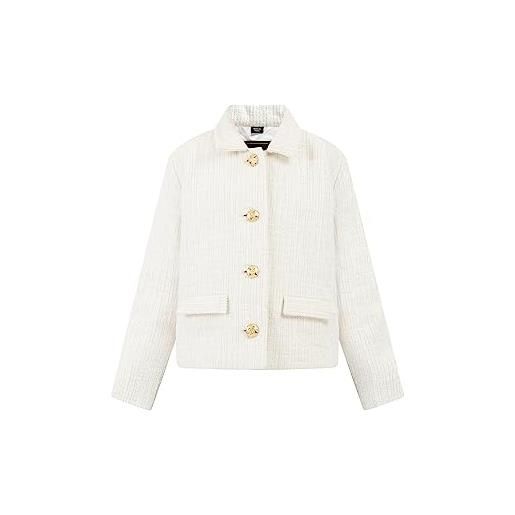 MIMO giacca blazer 26927478-mi01, bianco lana, 146, 146 cm bambine e ragazze